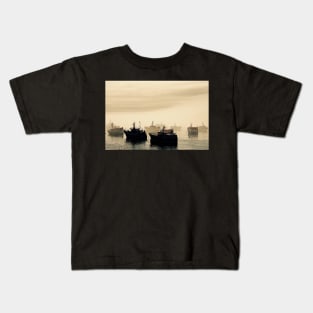 Le Conquet dans la brume Kids T-Shirt